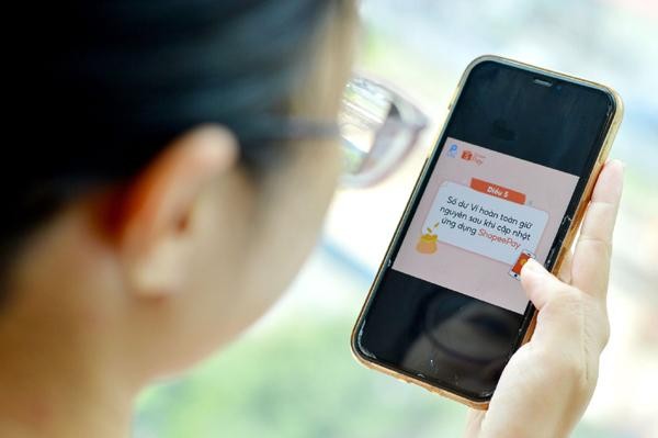 Dù đổi tên, số dư ví vẫn hoàn toàn giữ nguyên sau khi cập nhật ứng dụng ShopeePay