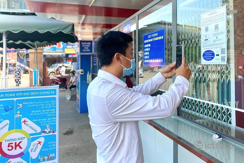 Địa phương đẩy mạnh giải pháp quét mã QR kiểm soát người vào, ra hỗ trợ truy vết ảnh 1