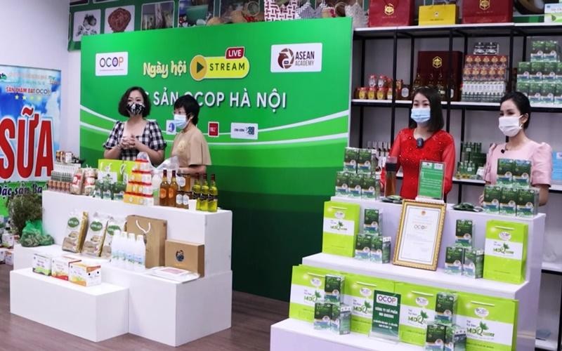 Phiên bán hàng trực tuyến sản phẩm OCOP.
