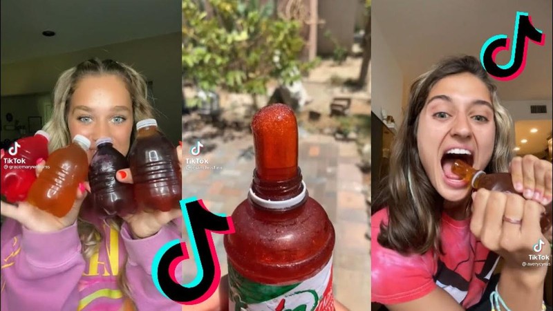 #FrozenHoneyChallenge đã thu hút hơn 900 triệu lượt xem trên nền tảng TikTok. Ảnh: Insider.