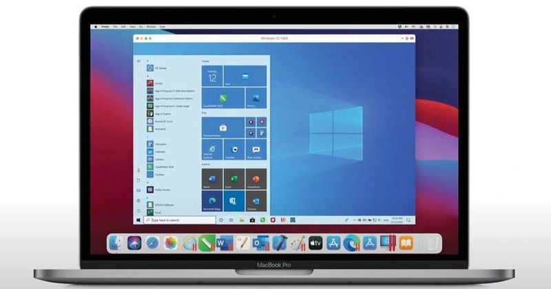 Ảo hóa cho phép chạy Windows 11 như một ứng dụng trên máy Mac. Ảo hóa cho phép chạy Windows 11 như một ứng dụng trên máy Mac.