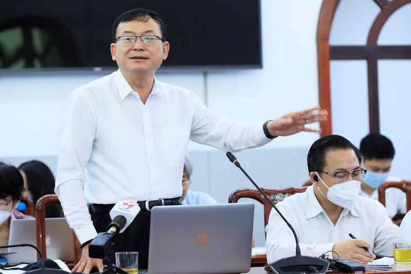 PGS Nguyễn Quang Tuyến cho rằng cần phải sửa Luật đất đai, làm rõ nội hàm sở hữu toàn dân, công bằng xem xét vai trò sở hữu của Nhà nước và toàn dân. Ảnh: MTTQ