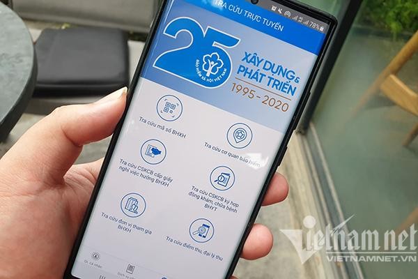 Ứng dụng VSSID là sản phẩm mới ra mắt trong nỗ lực chuyển đổi số ngành BHXH. (Ảnh: Trọng Đạt)