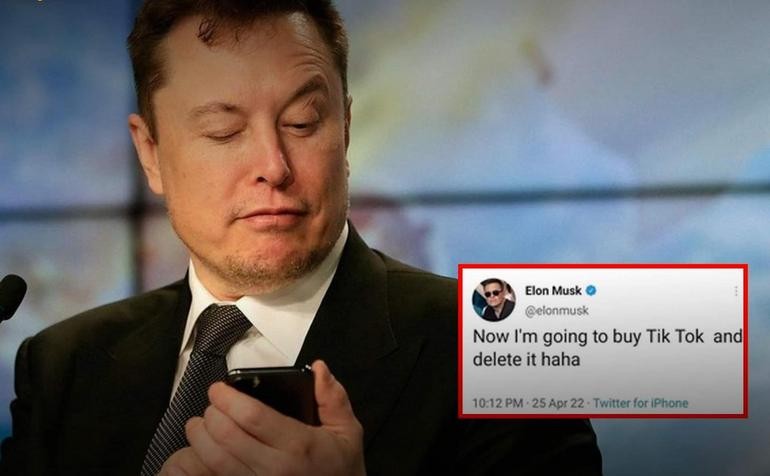 Hình ảnh được dân mạng chia sẻ, được cho là thông điệp của Elon Musk (Ảnh: Facebook).