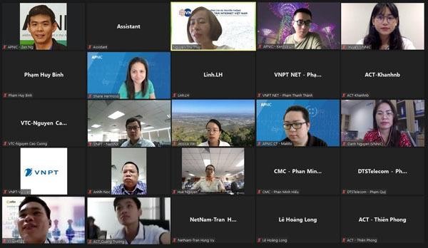 Chương trình đào tạo về IPv6 Security và RPKI được tổ chức theo hình thức trực tuyến.