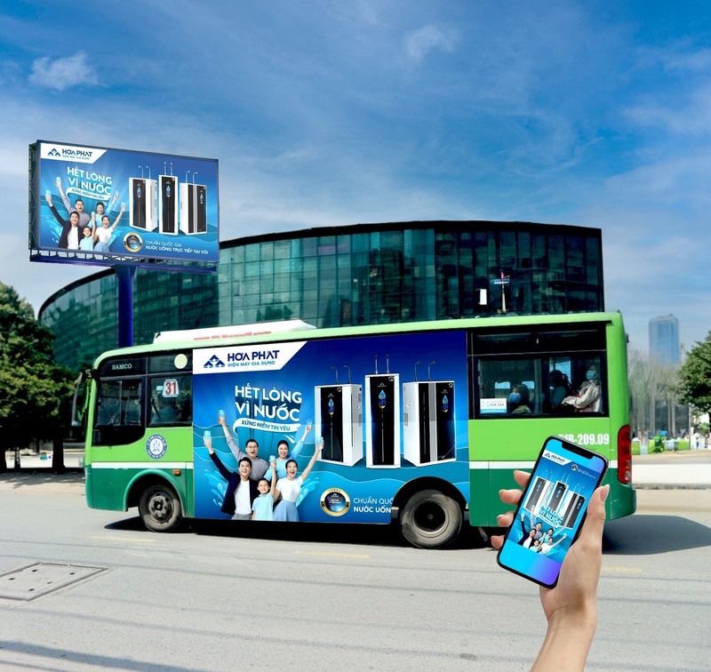 Hòa Phát kích hoạt chiến dịch truyền thông tích hợp ra mắt ngành hàng Máy lọc nước trên đa kênh