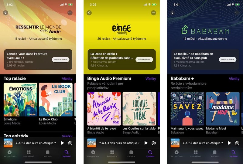 Đăng ký Podcast trên Apple Podcast. Ảnh: Apple Podcasts