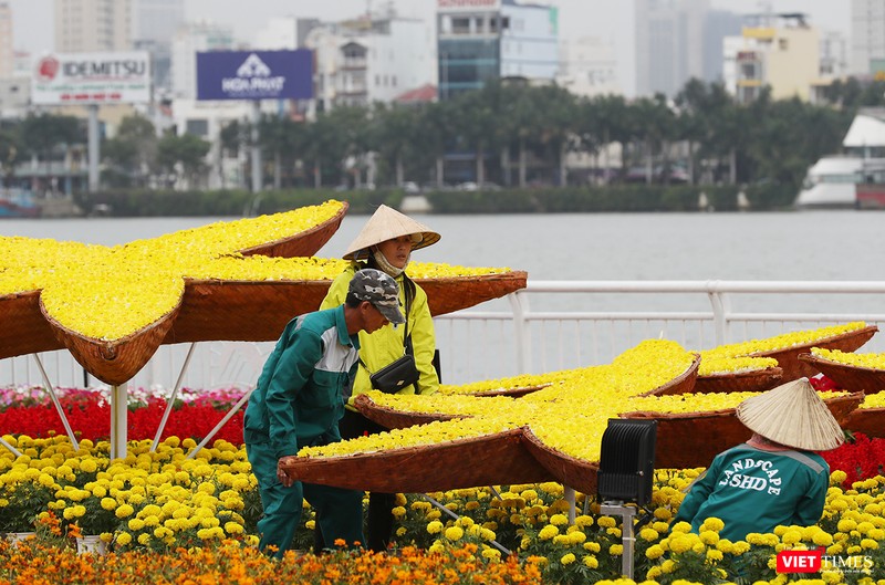 Những công đoạn cuối