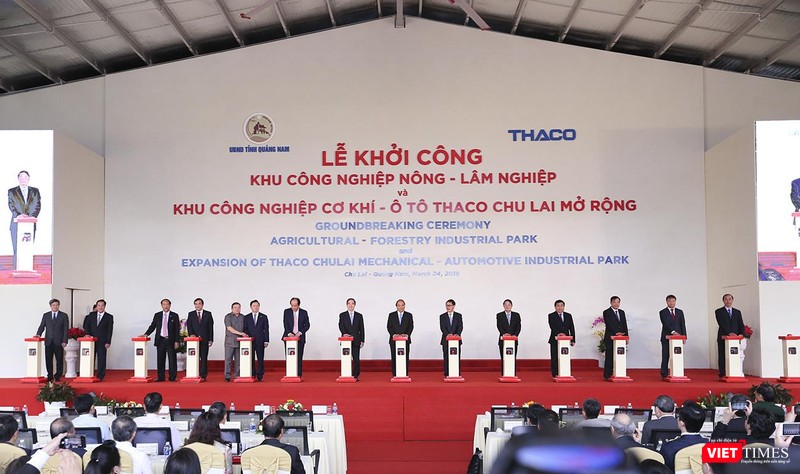 Khởi công hàng loạt siêu dự án ở Chu Lai, Thaco hiện thực hóa chiến lược đa ngành