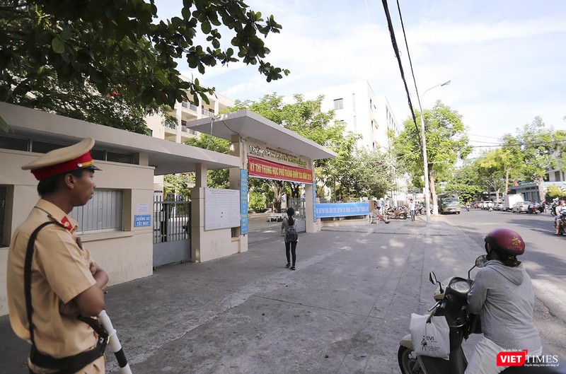 Thêm một trường hợp thí sinh đến điểm thi gần như là cuối cùng