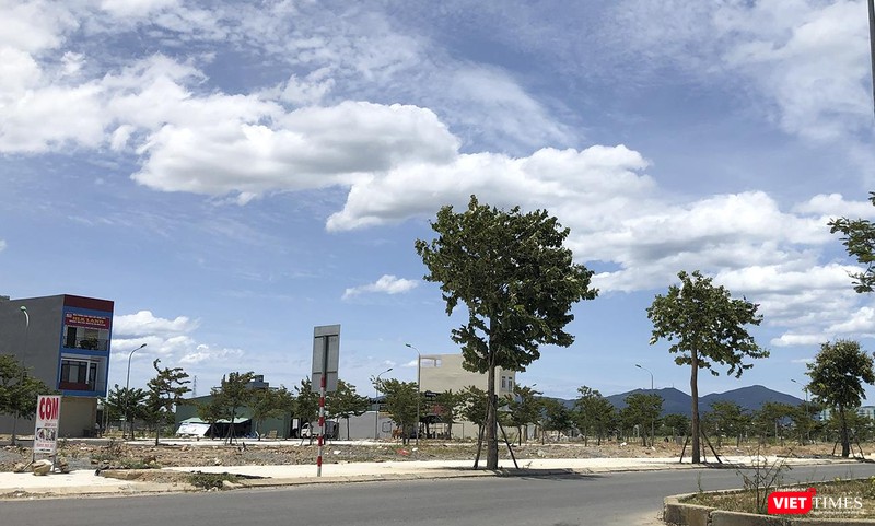 Một góc dự án đất nền Nam Hòa Xuân (Đà Nẵng) im lìm