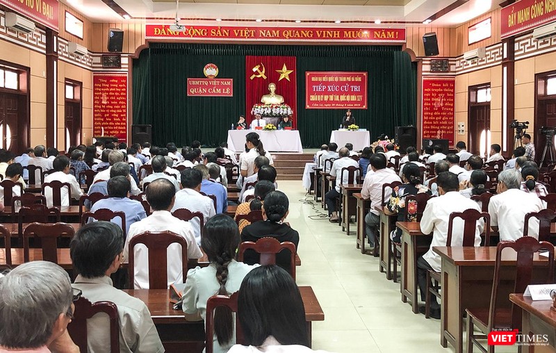 Sáng 20/9, Đoàn Đại biểu Quốc hội TP Đà Nẵng đã có buổi tiếp xúc cử tri quận Cẩm Lệ Sáng 20/9, Đoàn Đại biểu Quốc hội TP Đà Nẵng đã có buổi tiếp xúc cử tri quận Cẩm Lệ