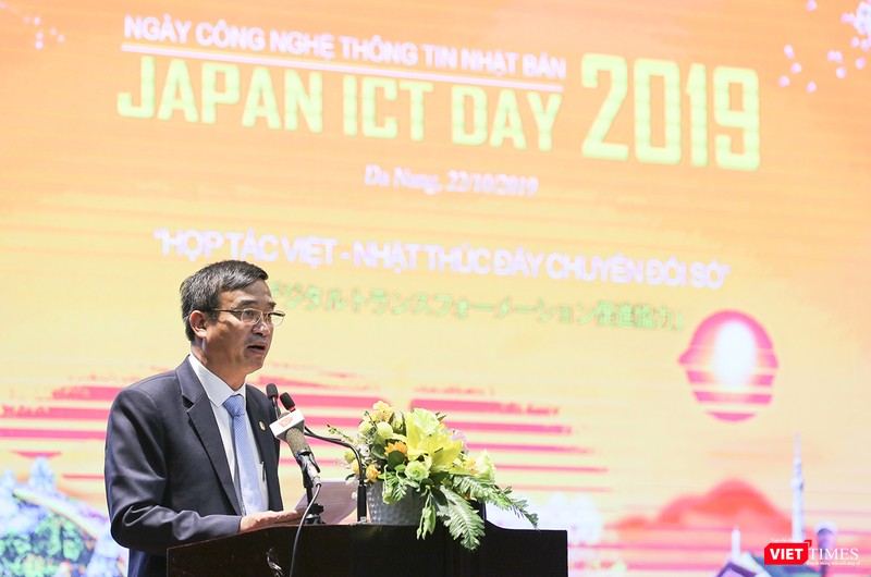 Ông Lê Trung Chinh, Phó Chủ tịch UBND TP Đà Nẵng - phát biểu khai mạc sự kiện Japan ICT Day 2019