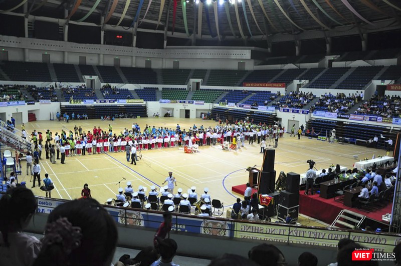 Cung thể thao Tiên Sơn là nơi diễn ra nhiều sự kiện thể thao lớn của Đà Nẵng