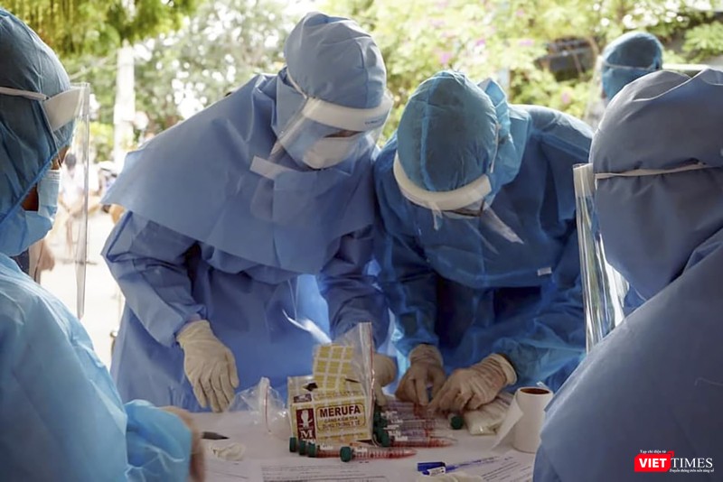 Công tác lấy mẫu xét nghiệm và giám sát dịch tễ tại cộng đồng ở Đà Nẵng được duy trì