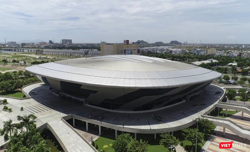 Toàn cảnh Cung thể thao Tiên Sơn