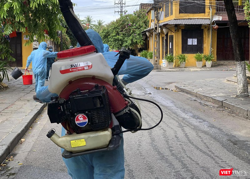 Thiết bị phun di động cũng được huy động