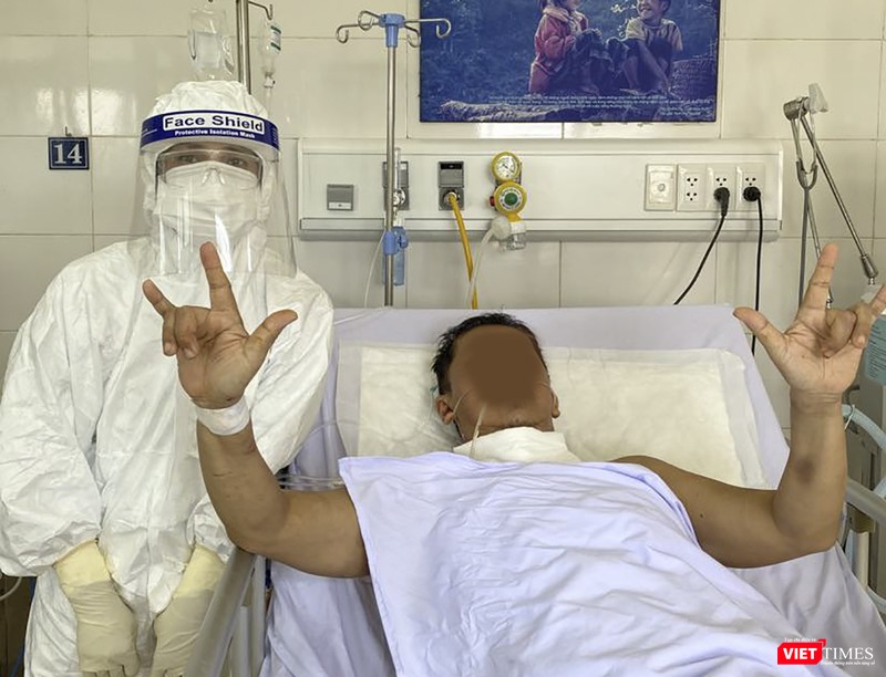 Bệnh nhân mắc COVID-19 thứ 582 vừa được điều trị khỏi bệnh