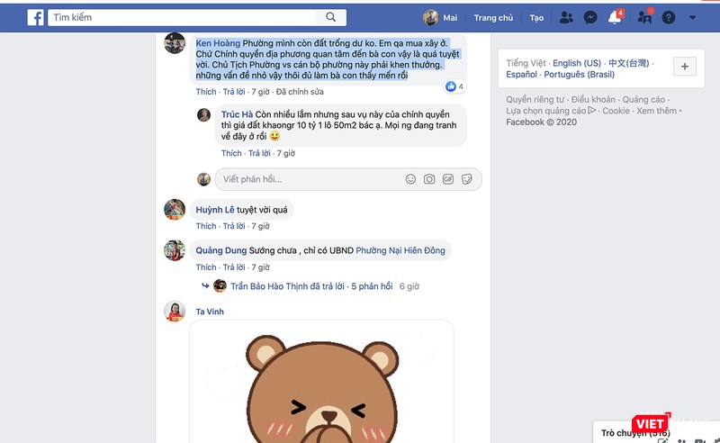 Cộng đồng mạng khen ngợi hành động của chính quyền địa phương Cộng đồng mạng khen ngợi hành động của chính quyền địa phương