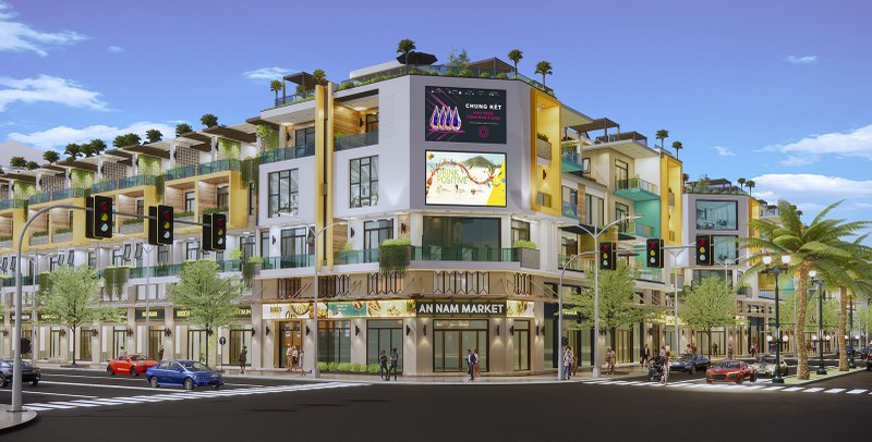 Phối cảnh dự án Khu dân cư Đô thị tại Phường 3 Phối cảnh dự án Khu dân cư Đô thị tại Phường 3