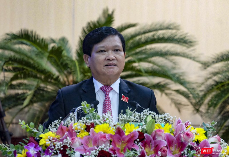 Ông Nguyễn Nho Trung - Chủ tịch HĐND TP Đà Nẵng phát biểu khai mạc kỳ họp Ông Nguyễn Nho Trung - Chủ tịch HĐND TP Đà Nẵng phát biểu khai mạc kỳ họp