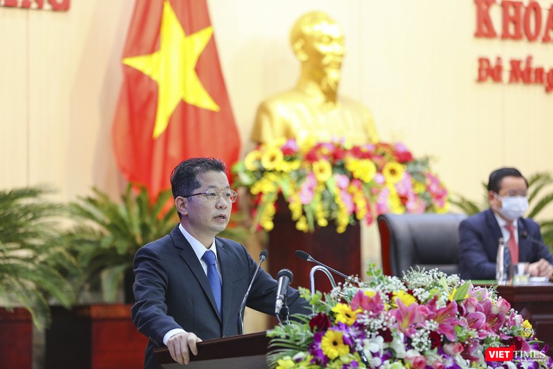 Ông Nguyễn Văn Quảng - Bí thư Thành uỷ Đà Nẵng phát biểu chỉ đạo kỳ họp Ông Nguyễn Văn Quảng - Bí thư Thành uỷ Đà Nẵng phát biểu chỉ đạo kỳ họp