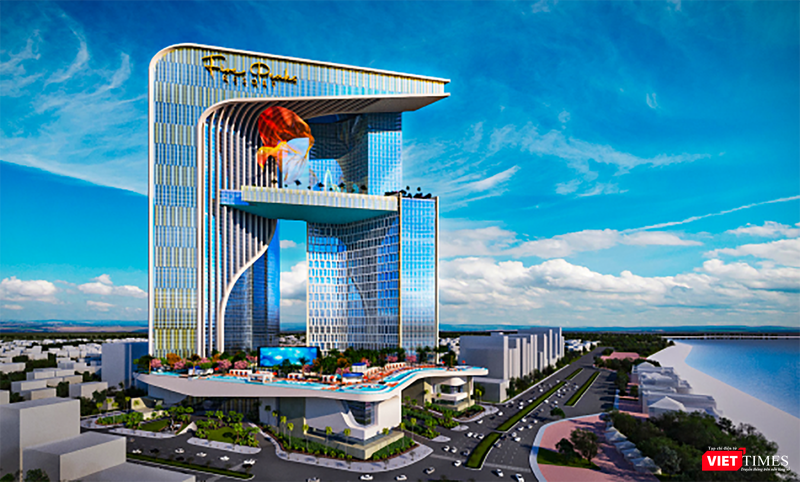 Phối cảnh ý tưởng về trung tâm tài chính quốc tế tại Đà Nẵng