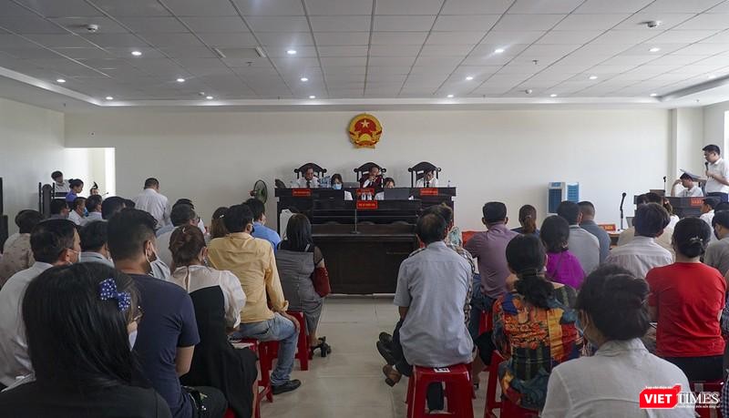 Khách hàng mua đất nền dự án tại phiên tòa sơ thẩm xét xử tranh chấp hợp đồng môi giới tại dự án Hera Complex Riverside do TAND quận Hải Châu thực hiện