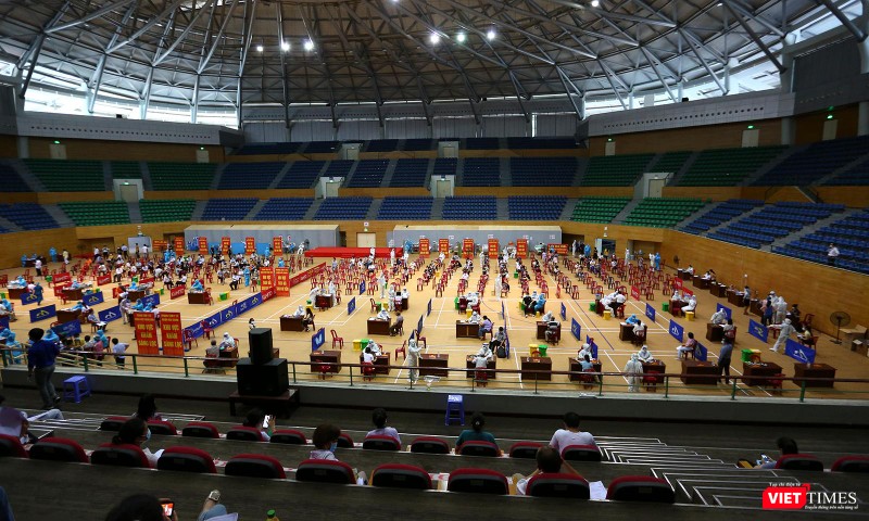 Quy trình tiêm vaccine được tổ chức bài bản