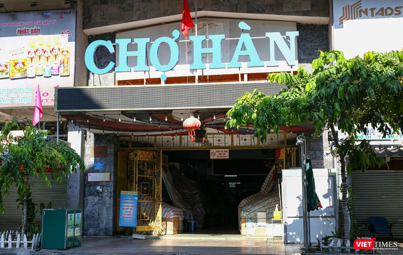 Chợ Hàn trở nên vắng lặng, xa lạ khi dịch COVID-19 quay trở lại