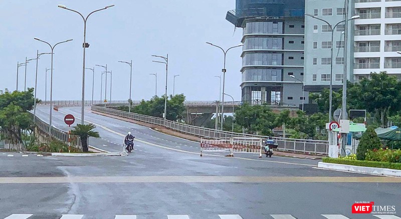 Cầu Thuận Phước trong sáng ngày 10/9