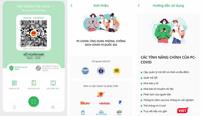 Ứng dụng PC-Covid đang được đồng bộ hoá