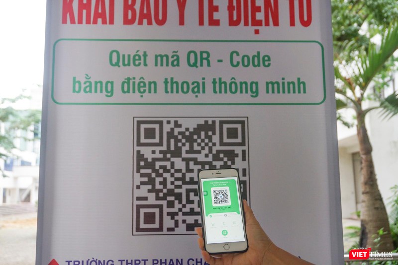 Ứng dụng quét mã QRCode trên điện thoại thông minh- một trong những ứng dụng chuyển đổi số giúp Đà Nẵng ứng phó với dịch COVID-19 Ứng dụng quét mã QRCode trên điện thoại thông minh- một trong những ứng dụng chuyển đổi số giúp Đà Nẵng ứng phó với dịch COVID-19