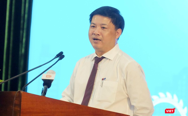 Ông Lương Nguyễn Minh Triết – Phó Bí thư Thường trực Thành ủy, Chủ tịch HĐND TP Đà Nẵng - phát biểu tại buổi đối thoại