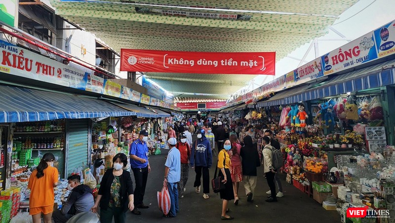 Chợ Cồn (Đà Nẵng) thí điểm “Chợ 4.0”, sử dụng mã QR để thanh toán trong mua bán