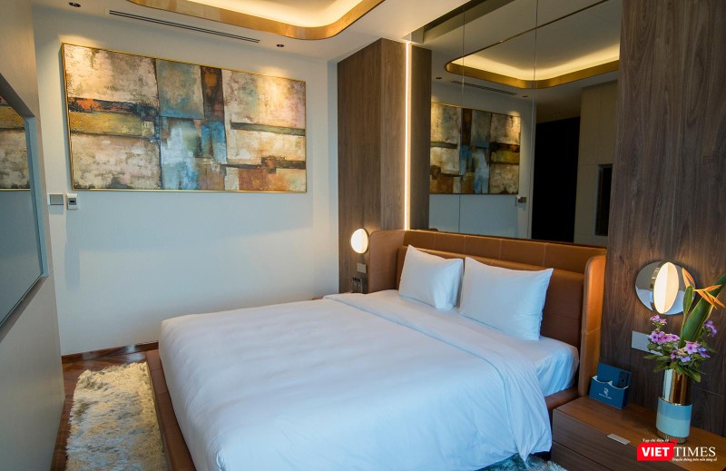 Hệ thống điều hòa gió tươi hãng Daikin (Nhật Bản) với ưu điểm giúp tiết kiệm năng lượng, dễ dàng thiết kế, mang đến không gian sống trong lành, thoáng đãng và có lợi cho sức khỏe gia chủ. (Ảnh: Căn hộ 3 PN)