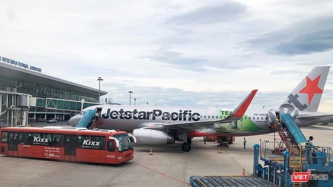 Một góc nhà ga sân bay quốc tế Đà Nẵng