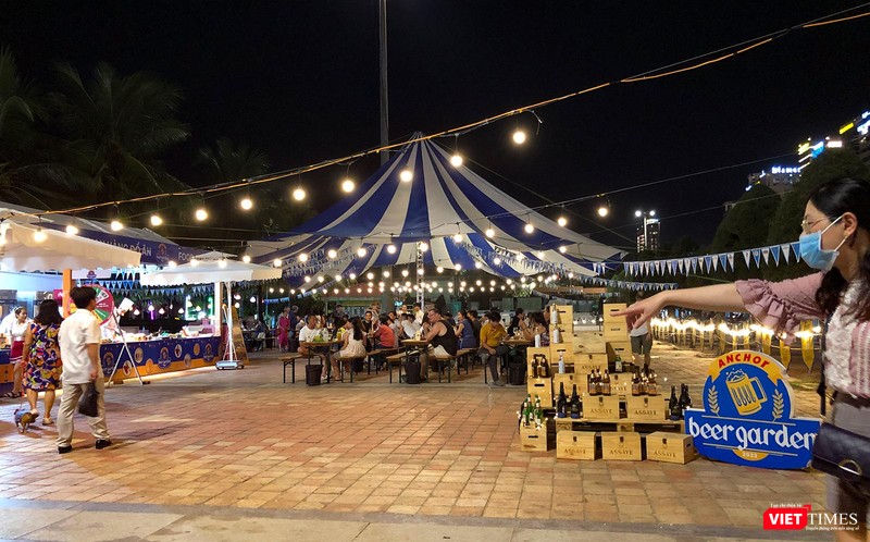 Một góc không gian bia