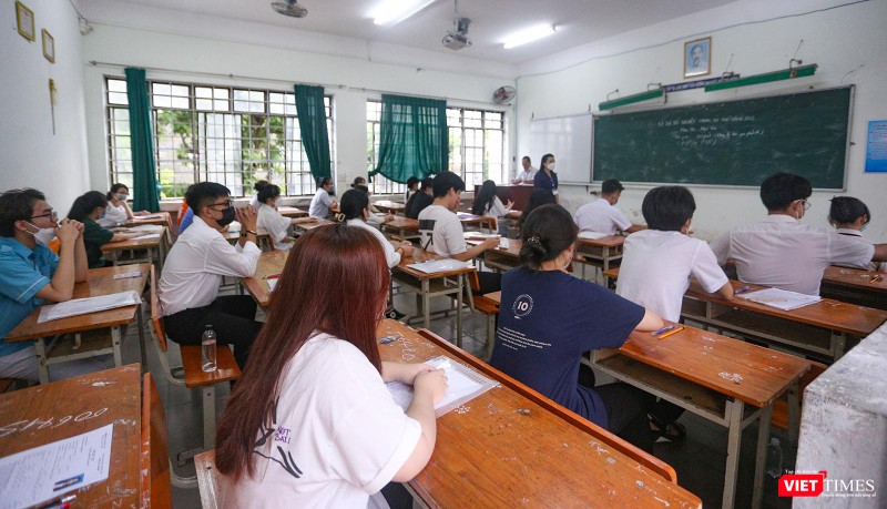 Thí sinh tham dự kỳ thi tốt nghiệp THPT năm 2022 tại Đà Nẵng