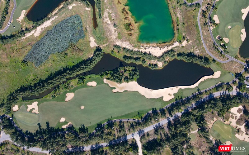 Một góc sân golf BRG Đà Nẵng, nơi diễn ra giải đấu BRG Open Golf Championship Danang 2022