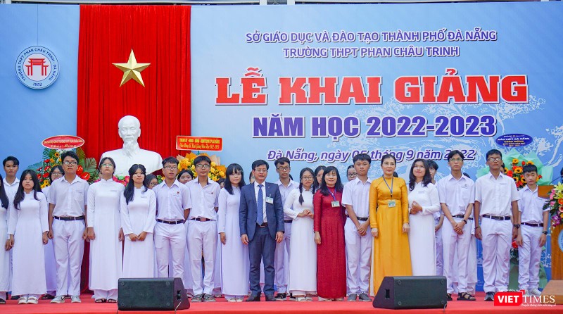 Lễ Khai giảng năm học mới 2022-2023 tại Trường THPT Phan Châu Trinh (Đà Nẵng)