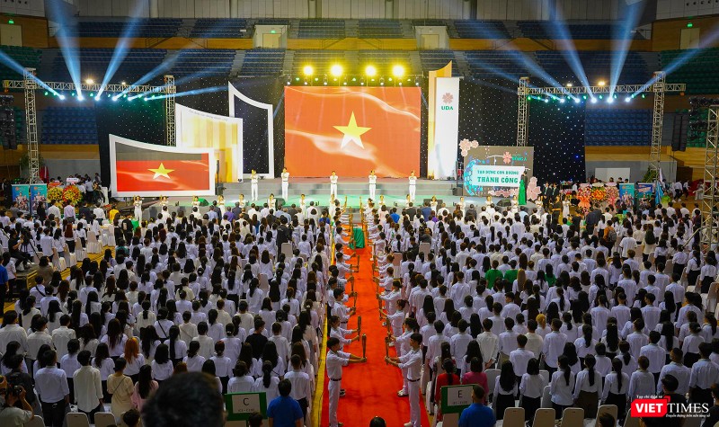 Quang cảnh lễ Khai giảng năm học 2022 của ĐH Đông Á