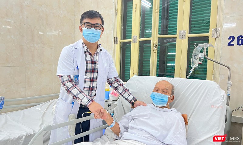 Bệnh nhân N.V.R hồi phục sau ca mổ Bệnh nhân N.V.R hồi phục sau ca mổ