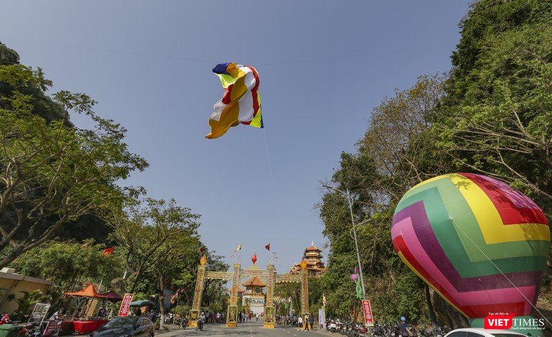 Chùa Quán Thế Âm Ngũ Hành Sơn (TP Đà Nẵng) trước giờ khai hội