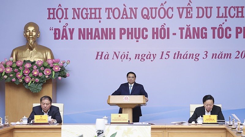 Thủ tướng Chính phủ Phạm Minh Chính phát biểu tại hội nghị (Ảnh VGP/Nhật Bắc) Thủ tướng Chính phủ Phạm Minh Chính phát biểu tại hội nghị (Ảnh VGP/Nhật Bắc)