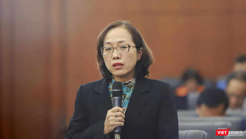 Bà Trần Thanh Thủy - Phó Giám đốc Sở Y tế TP Đà Nẵng