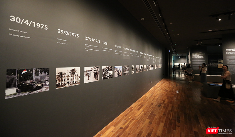 Trong không gian hơn 3.000m2, tầng 3, Bảo tàng Đà Nẵng đã tái hiện sinh động dấu mốc lịch sử Giải phóng TP Đà Nẵng (29/3/1975) trong chiến thắng 30/4/1975 vĩ đại của dân tộc.