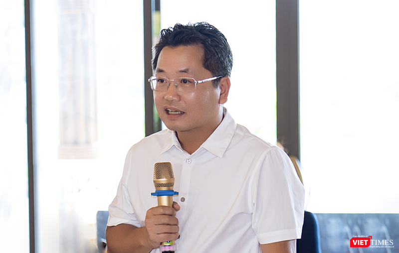 Ông Lê Trí Hải, Phó Chủ tịch Hội Doanh nhân trẻ Việt Nam, Chủ tịch Hội Doanh nhân trẻ Đà Nẵng.