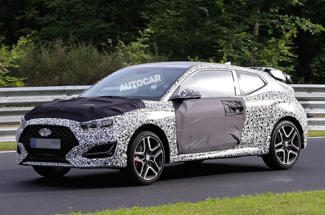 Rò rỉ hình ảnh Hyundai Veloster N - phiên bản hiệu suất cao của mẫu hatchback thể thao Veloster ảnh 1