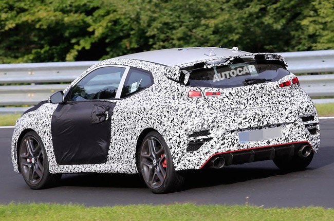 Rò rỉ hình ảnh Hyundai Veloster N - phiên bản hiệu suất cao của mẫu hatchback thể thao Veloster ảnh 2